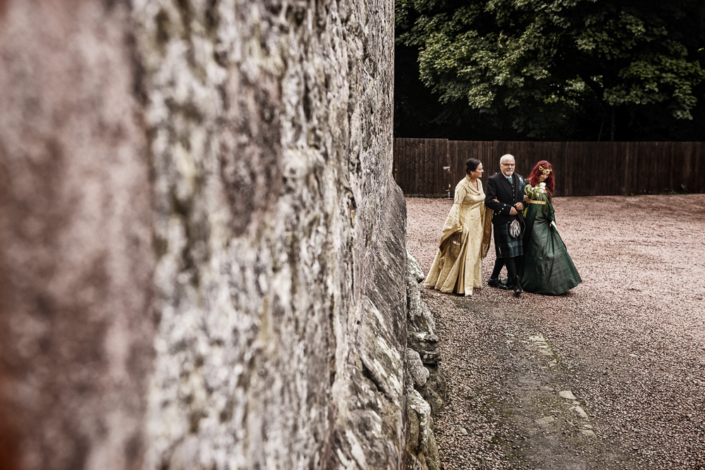 medieval wedding in scotland