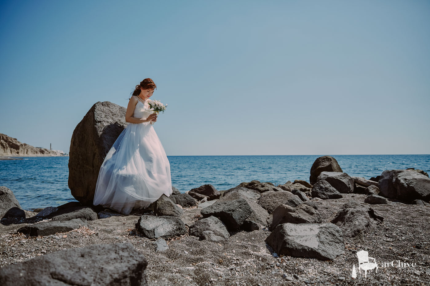 romantic santorini photographer