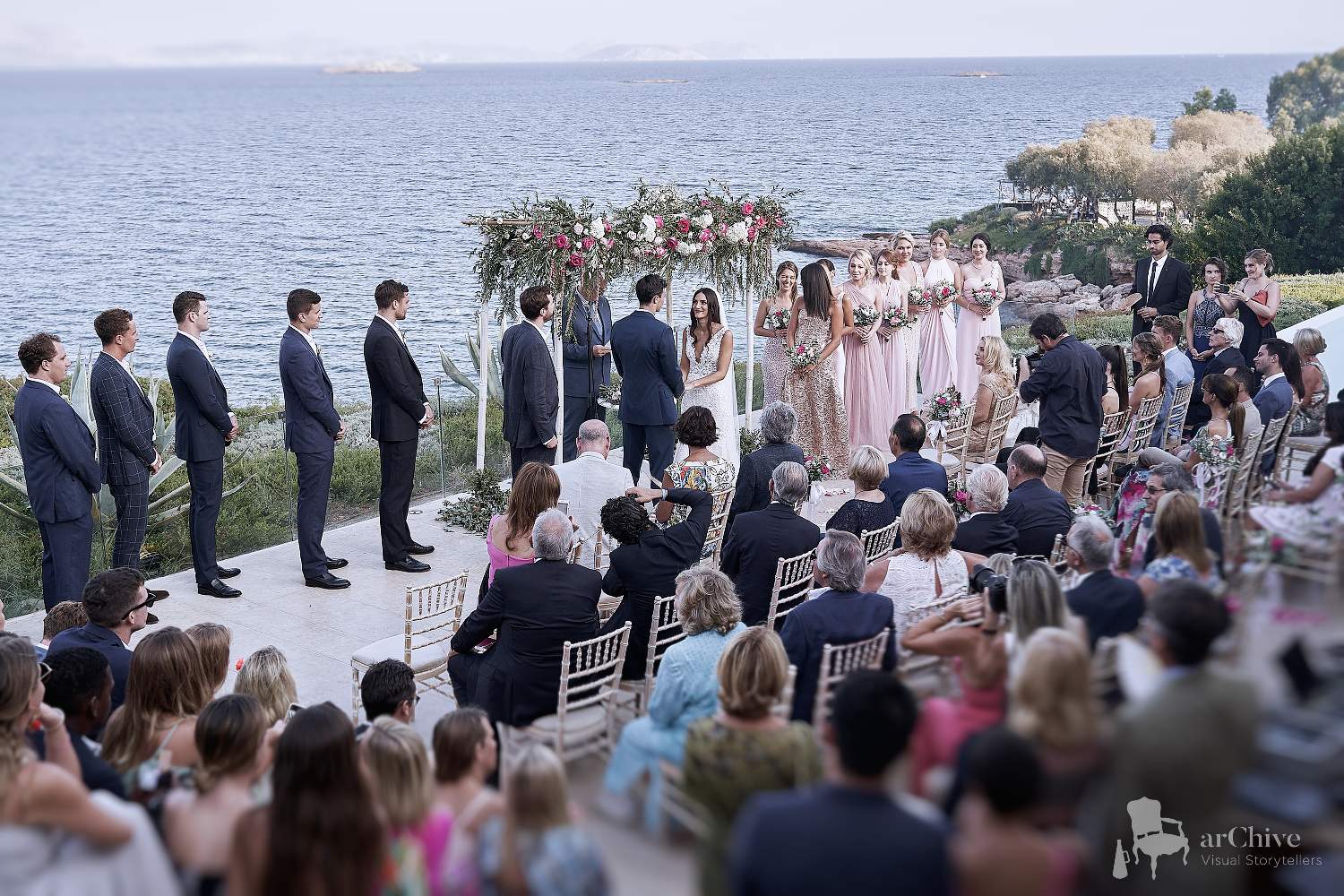 wedding photographer island private house