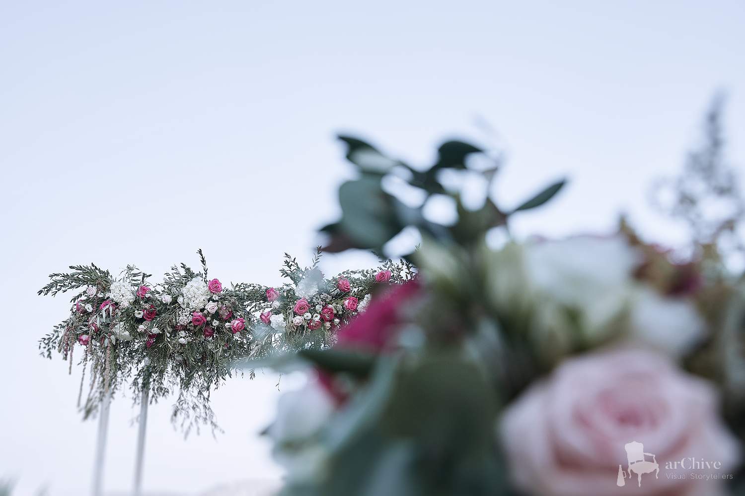 wedding photos island private house