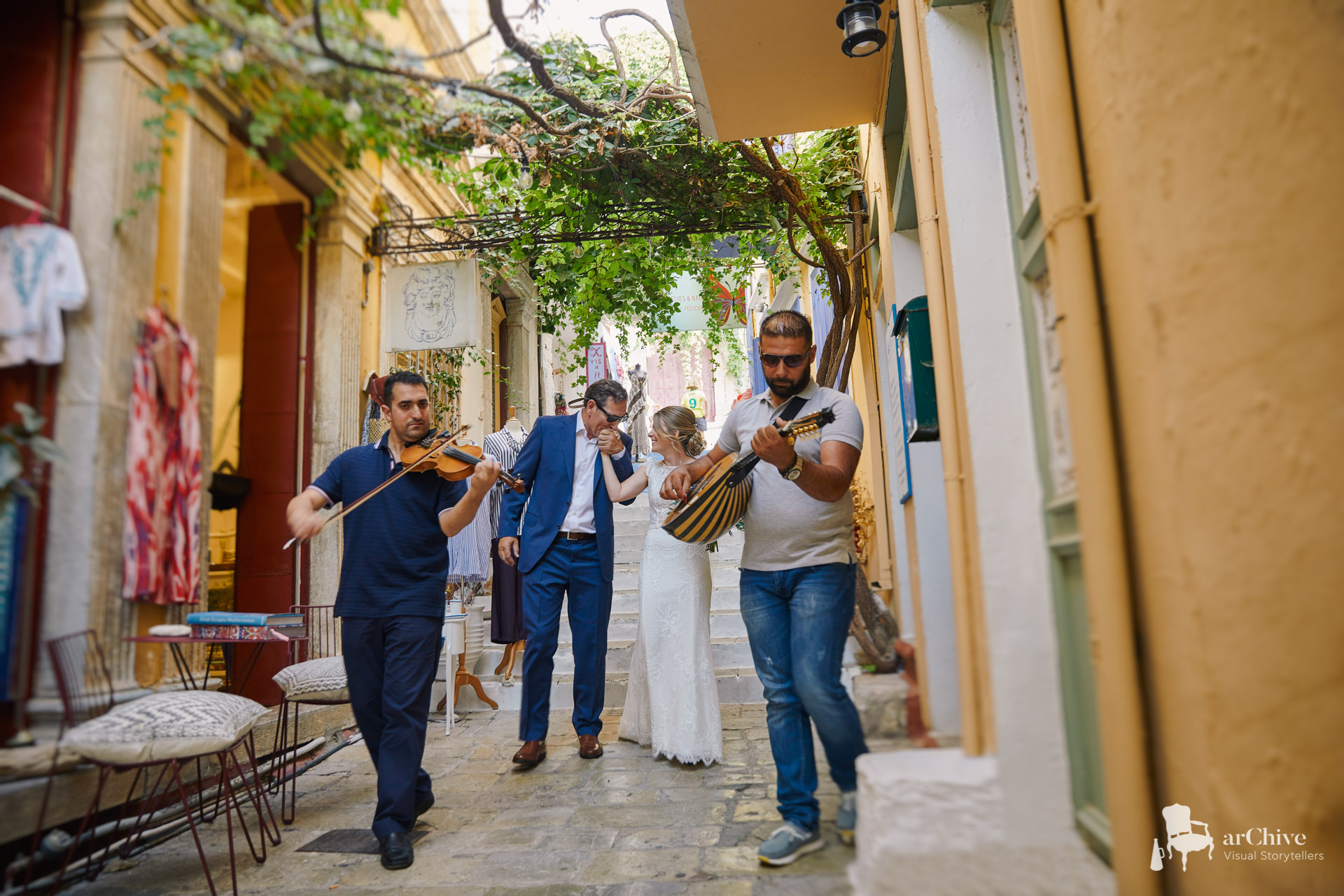 megali strata symi wedding