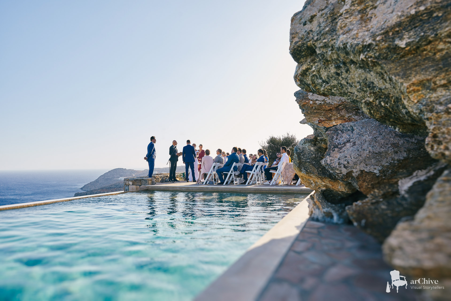villa wedding photographer mykonos