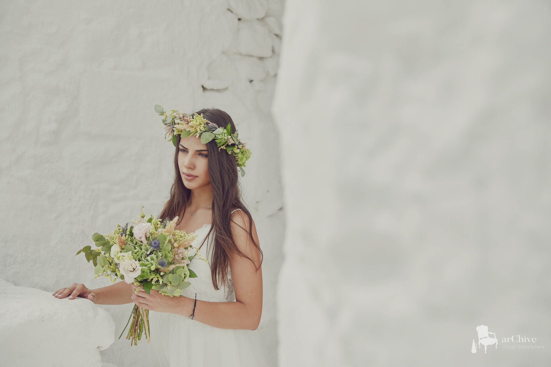 bridal photography Mykonos arChive