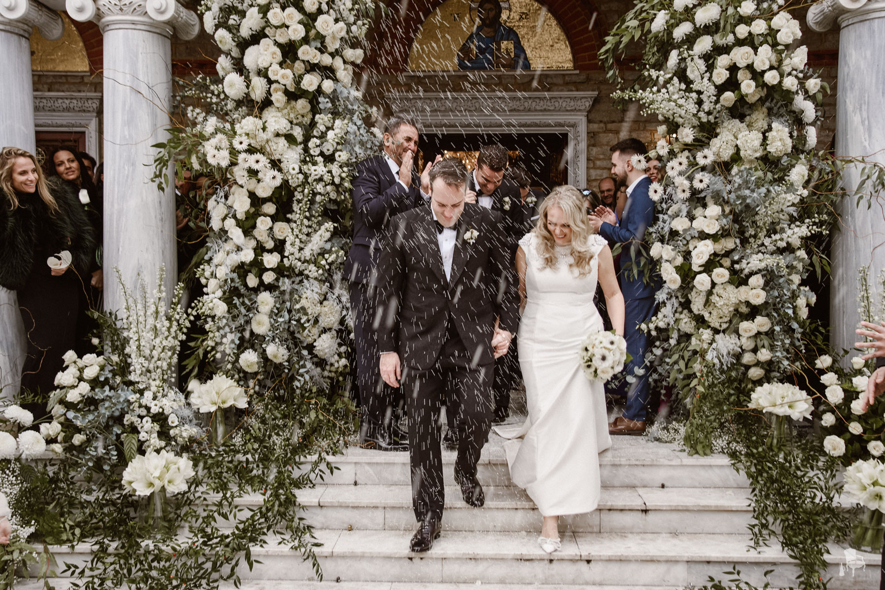 glam wedding mrco